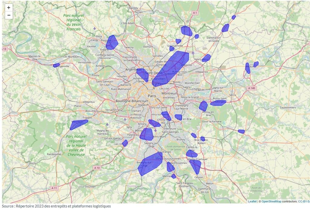 Logistique carte IPR