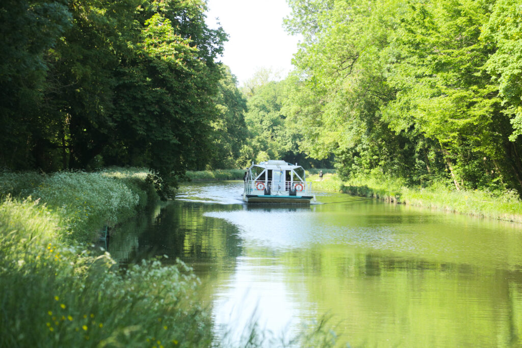 boat in river