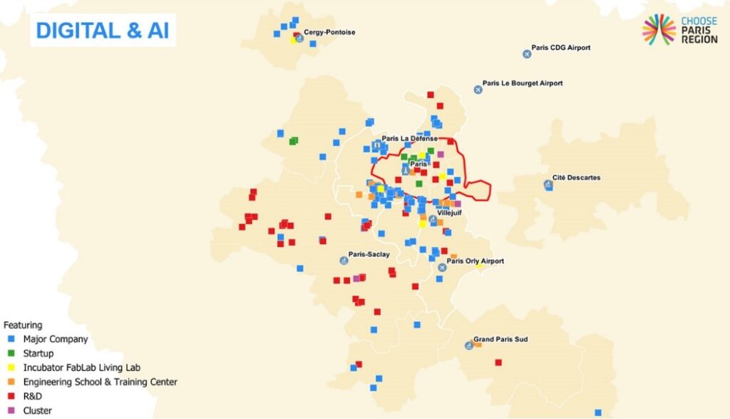 carte digital IA IDF